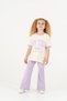 3-4-5-6-7-8 Years Old Spanish-Inspired Printed Bottom Printed Girls' Set - 4