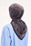 Velora Scarf Watercolor Pattern Dark Mink 90X90 - 4