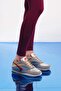 Light Indigo Blue Light Gray Contrast Sports Shoes Salsa - 3