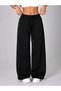 Women's Black&Gray Casual Oversize High Waist Oversize Daily Sweatpants - 5