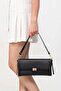 Women's Black Mini Handbag and Shoulder Bag - 5