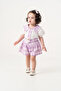 Baby Girl Summer Patterned Muslin Set - 8