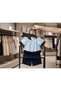 Girl's Tassel Detailed Off-Shoulder Blouse and Shorts 2-Piece Set - 3