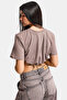 İts Basic Women's Crop Balloon Fit T-Shirt - 2