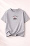 Magnolia Springs Print Detailed Women's Crew Neck Cotton T-Shirt