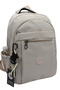 2300 Water Resistant Fabric Unisex School Bag Beige Daily School Backpack - 2