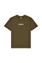 Men's Khaki Fineline Tshirt Eqyzt08174-6490 - 6