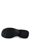Women's Black Flat Sandals - 3