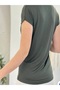 V-Neck Basic Tee - 4