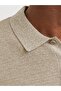 Gestricktes Polo Einfarbig Gestricktes Polo - 3