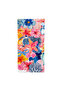 Tropical Coral and Floral Patterned Microfiber Beach Towel - 2
