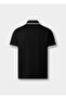 Black Pure Cotton Men Premium Polo T-Shirt - 4