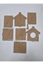10 Pieces of Wooden Bird Nest House Can Be Painted (for Effectiveness) 12 cm X 12 cm X 10 cm - 8