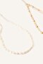 Women's 3-Piece Necklace Set H4304Axns - 4
