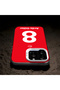 Silicone Edge Hard Back Phone Case Compatible with iPhone 13 Arda Gulur - 6