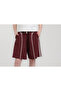 5033 Girl's Ecru/Burgundy Set - 2