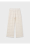 Girl's Long Crochet Pants Ecru - 06550 - 2