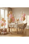 Sea Sand Pink Gold Sequin Balloon Set 20 Pieces Party Decoration Stylish Design - 2