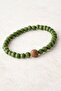 Ilkeshop Bamboo Wood Bracelet 8 mm (233859) - Green