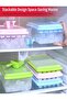 Ice Cube Tray with Lid and Bin for Freezer, Easy Release 66 Nugget Ice Tray with Cover, Storage Container, Scoop. Perfect Small Ice Cube Maker Tray & Mold. Flexable Durable Plastic, BPA Free - 6