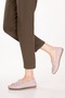Genuine Leather Laser Perforated Comfortable Summer Shoes Ars.168 Mink - 5