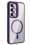 Ilkeshop Galaxy S24 Fe Cover with Remim Lens and Magsafe Stand - (172423) Deep Purple - 3