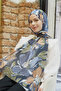 Betül Desen Organic Cotton Crush Shawl