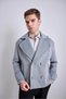Stamp Bomber Jacket Gray - 3
