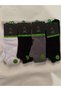 12-Pack Men's Seamless Bamboo Bootie Socks – 4 Colors, Anti-Sweat Breathable Casual Sports Socks