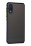 Ilkeshop New Galaxy A02 Case Montreal Silicone Cover (102829) - Navy Blue - 3