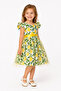 Lemon-Themed Birthday Girl's Dress – Ages 4-7 |   Lightweight Fabric |   Suitable for Daily Use - 3