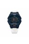Blaze TM2020 Digital Sports Watch for Men – Translucent Silicone Strap, 3ATM Water Resistant, LED Backlight, Multi-Function Tactical Design – Matte Black & Frost White
