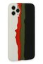 Ilkeshop New iPhone 11 Pro Case Ebruli Launch Silicone (124909) - White-Black - 3