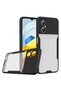 Ilkeshop New Poco M5 Case Platinum Silicone (190413) - Black