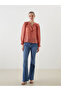 V-Neck Women's Blouse - 2