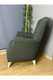 Bohem Cotton Fabric Sultan Protrussion Model Complete Dressing Chair Cover, It Is a Thick Fabric. - 3