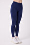 Comfy Model High Waist Gathering Seamless Leggings with Gathered Back - 4