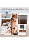 Automatic Pet Feeder with WiFi App Remote Control, Remote Feeding, Detachable for Easy Cle - 5