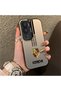Vivo Y31 5g Compatible Silicone Edge Hard Back Anti-Fall Phone Case Porsche Patterned - 3