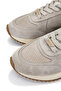 Women's Genuine Leather Beige Suede Sneakers & Sneakers - 4
