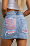 Fusta denim SparklyPocket