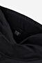 Ermal Şardonlu Warm and Flexible Adjustable Waist Winter Maternity Leggings Black - 6
