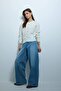 Barrel Fit High Waist Ankle-Tapered Loose Leg Jean Pants G8314Ax26Sm - 2
