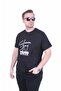 Men's Oversize Crew Neck T-Shirt Strong 26131 Black