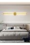 Modern Interior Wall Light 10W LED, Gold Wall Light for Bedroom Living Room Corridor (60 CM)