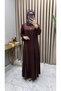 Women's New Season Stoned and Leather Detailed Crystal Combed Cotton Dress