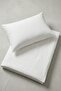 Premium White Baby Quilt and Pillow - Patternless Pure White Baby