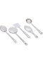 Stainless Steel Kitchen Spoon Set - 5 Pieces - 2