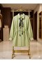 Apolet Detailled Scarfed Belted Wide Sleeved Loose Tunic[Get One Small, 82 cm Medium, Wide Fit] - 3