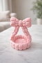 Quilted Bowknot Jewelry Tray – 3D Printed Decorative Jewelry & Accessory Organizer - 2